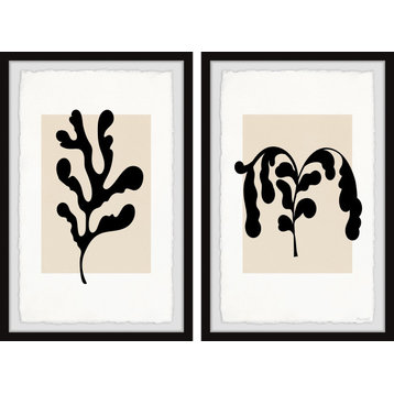 Every Leaf Speaks Diptych, Set of 2, 8x12 Panels
