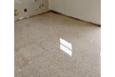 Before & After Floor Stripping
