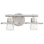 Minka Lavery - Beacon Avenue LED Bath Light, Brushed Nickel - Stylish and bold. Make an illuminating statement with this fixture. An ideal lighting fixture for your home.