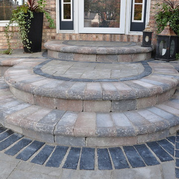 OSWEGO - Paver Sidewalk & Porch