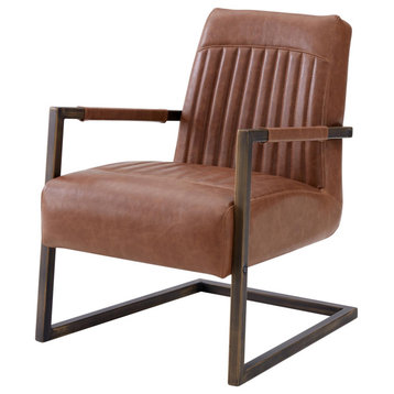 Texas Arm Chair, Antique Cigar Brown