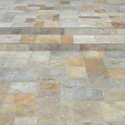 Antique Limestone Flooring - Wall And Floor Tile
