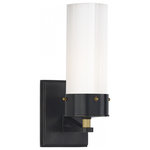 Visual Comfort - Marais Medium Bath Wall Sconce, 1-Light, Antique Brass, 11.25"H - This beautiful wall sconce will magnify your home with a perfect mix of fixture and function. This fixture adds a clean, refined look to your living space. Elegant lines, sleek and high-quality contemporary finishes.Visual Comfort has been the premier resource for signature designer lighting. For over 30 years, Visual Comfort has produced lighting with some of the most influential names in design using natural materials of exceptional quality and distinctive, hand-applied, living finishes.