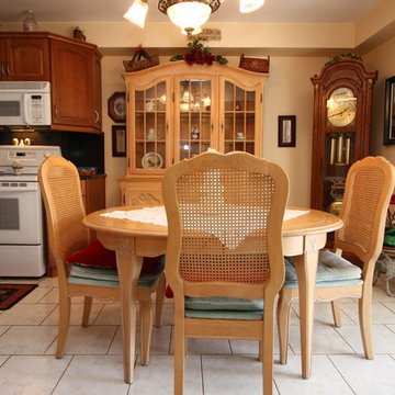 WHITE KITCHEN/MAIN FLOOR MAKEOVER