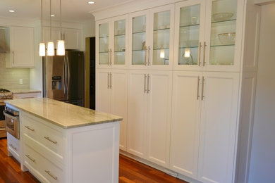 Inspiration for a transitional kitchen remodel in Other