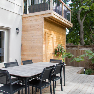 Bayview & Eglinton - Efficient Use of Limited Backyard Space