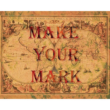 Make your Mark, Ready To Hang Canvas Kid's Wall Decor, 8 X 10
