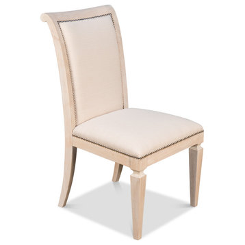 Scroll Back Dining/Side Chair - Whitewash