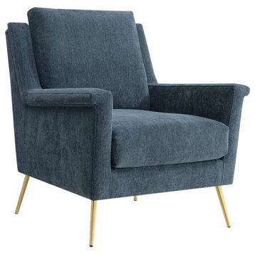 Picket House Furnishings Lincoln Accent Chair in Slate