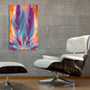 Colorful Fire, Stretched Canvas