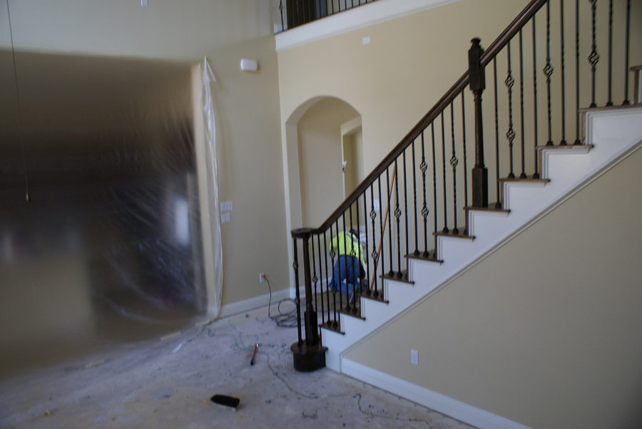 Wood flooring installation