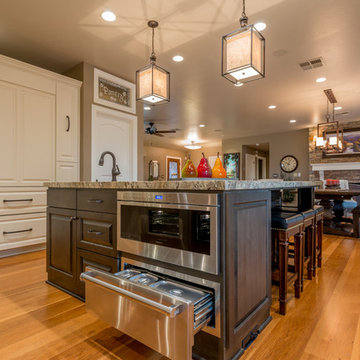 Ranch House to Transitional Style Remodel