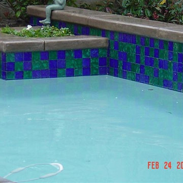 Royal Blue & Jade Pool