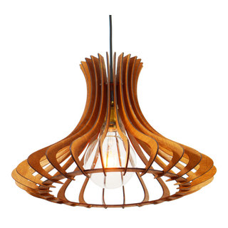 View of Tamarin Reclaimed Wooden Pendant Chandelier - Design Color Warm Summer ...