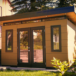 8x12 Urban Shed Calgary - Prefab Studios