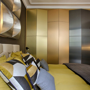 Détail des portes du dressing