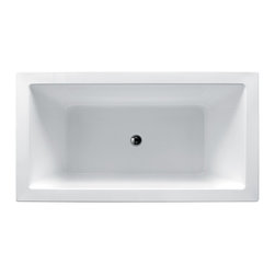 Aqua SQUADRA 59'' Drop In Bathtub w/ cUPC Approval - Bathtubs