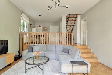 Modernes Wohnzimmer in Dresden
