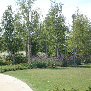 Giardino di un casale nella campagna umbra
