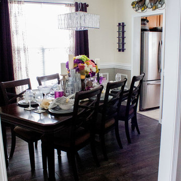 Client Project: Gray and Ivory Traditional Home