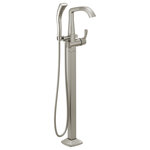 Delta - Peerless Single Handle Bathroom Faucet Brushed Nickel - Discover Peerless' well designed and budget-friendly single-hole or two-handle bathroom faucets, available in a variety of finishes.