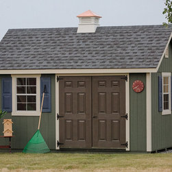 Green Garden Shed - Sheds