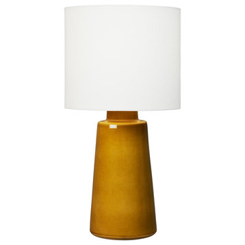 Vessel 1-Light Indoor Large Table Lamp, Olive