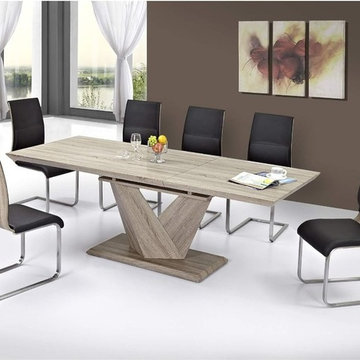 Eclipse/Veneta-7Pc Dining Set(