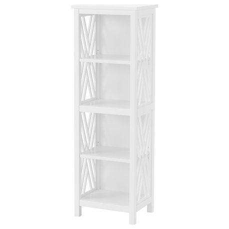 Coventry 16"W x 48"H Bath Tall Storage Shelf