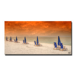 Ready2HangArt - "Entitled Occasions" Canvas Art By Bruce Bain, 12"x24" - Prints And Posters