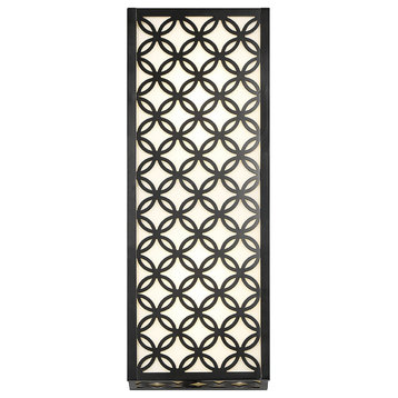Eurofase Lighting 42699 Clover 21" Tall LED Outdoor Wall Sconce - Black