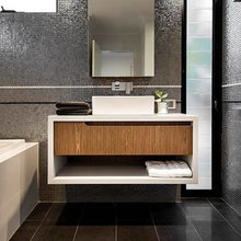 white gum bathroom