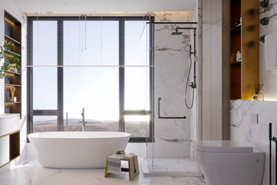 Inspiration for a bathroom remodel in Tampa