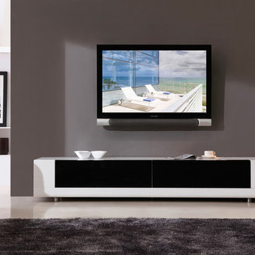 B-Modern Editor TV Stand | White High-Gloss