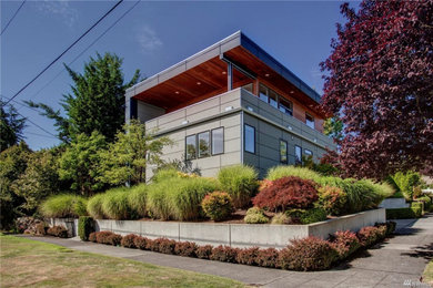 Trendy home design photo in Seattle