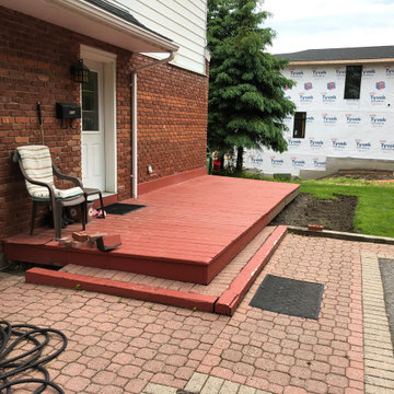 Azek tongue and groove mahogany