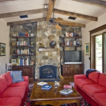 Exposed Wooden Beams