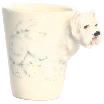 West Highland White Terrier 3D Ceramic Mug