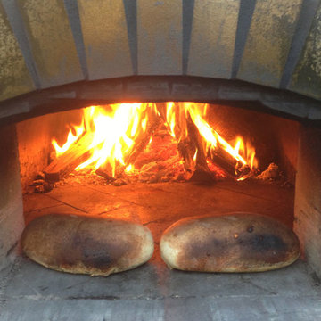 The Kenny Family Wood Fired Brick Pizza Oven in Maine