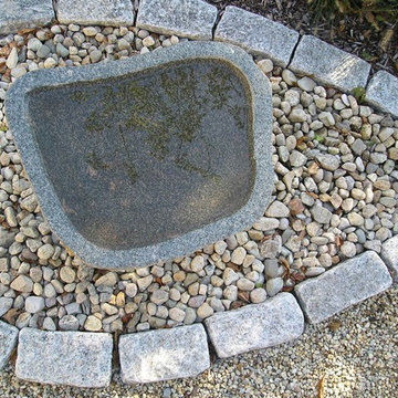 Granite Birdbath