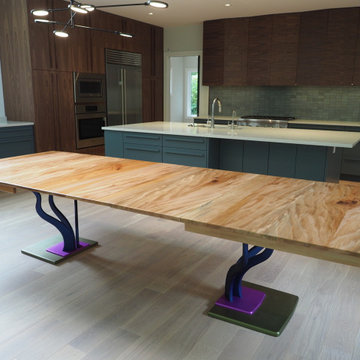 Custom Dining Table and Chairs