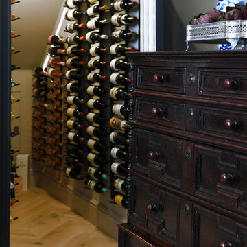 Under Stairs Wine Storage