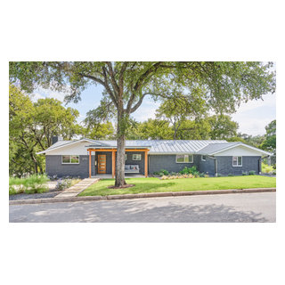 Mid Century Ranch Style Update - Contemporary - Exterior - Austin - by ...