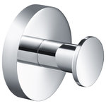 Isenberg - Isenberg 100.1001 Brass Bathroom Towel/Robe Hook, Round, Chrome - **Please refer to Detail Product Dimensions sheet for product dimensions**