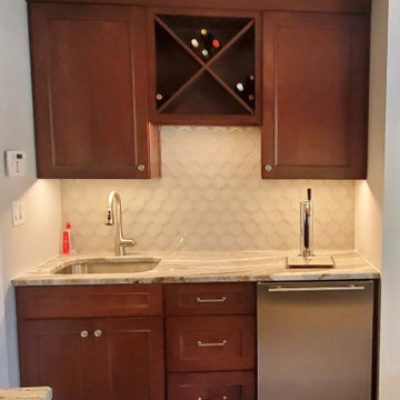 Emmaus, PA - Traditional Brown Kitchen