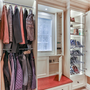 Mudroom storage organizer