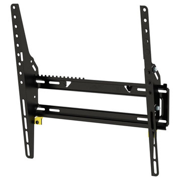 AVF Steel Flat and Tilt Low Profile TV Wall Mount for most 25" to 55" in Black