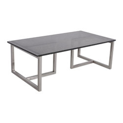 Jordan Coffee Table | Brushed & Smocked Cracked - Coffee Tables