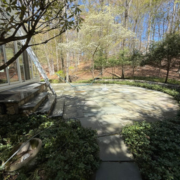 Bluestone Patio & Walkway Cleaning – New Canaan, CT