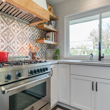 Modern Farmhouse Kitchen (2019) - Subway Tile